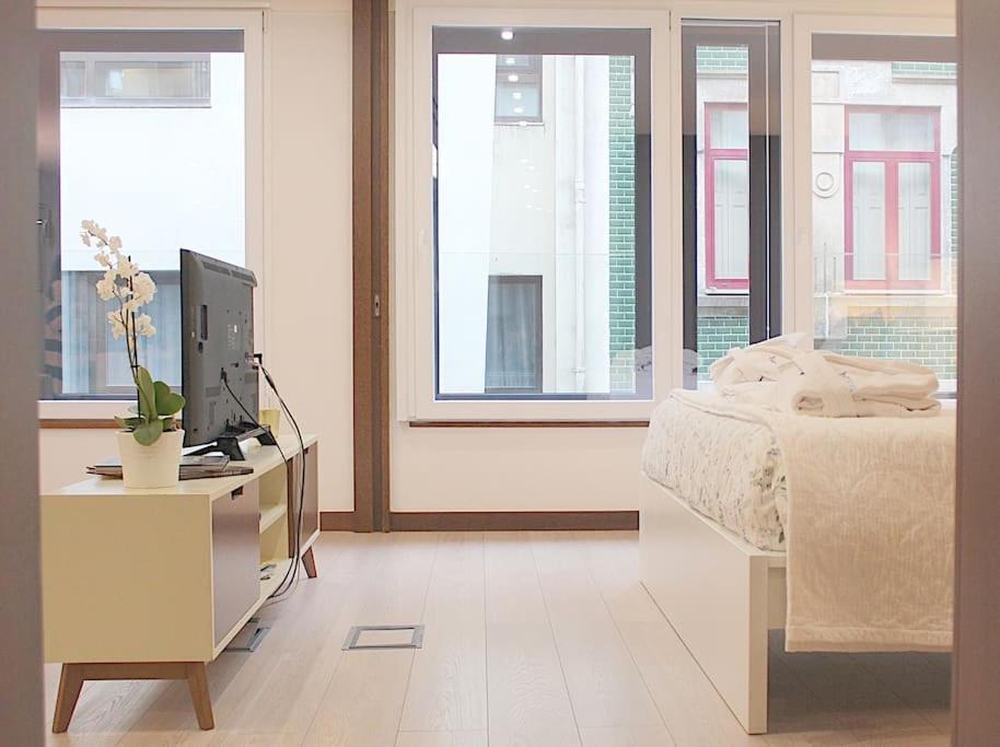 Oliveiras Charming Apartment Downtown Porto Luaran gambar